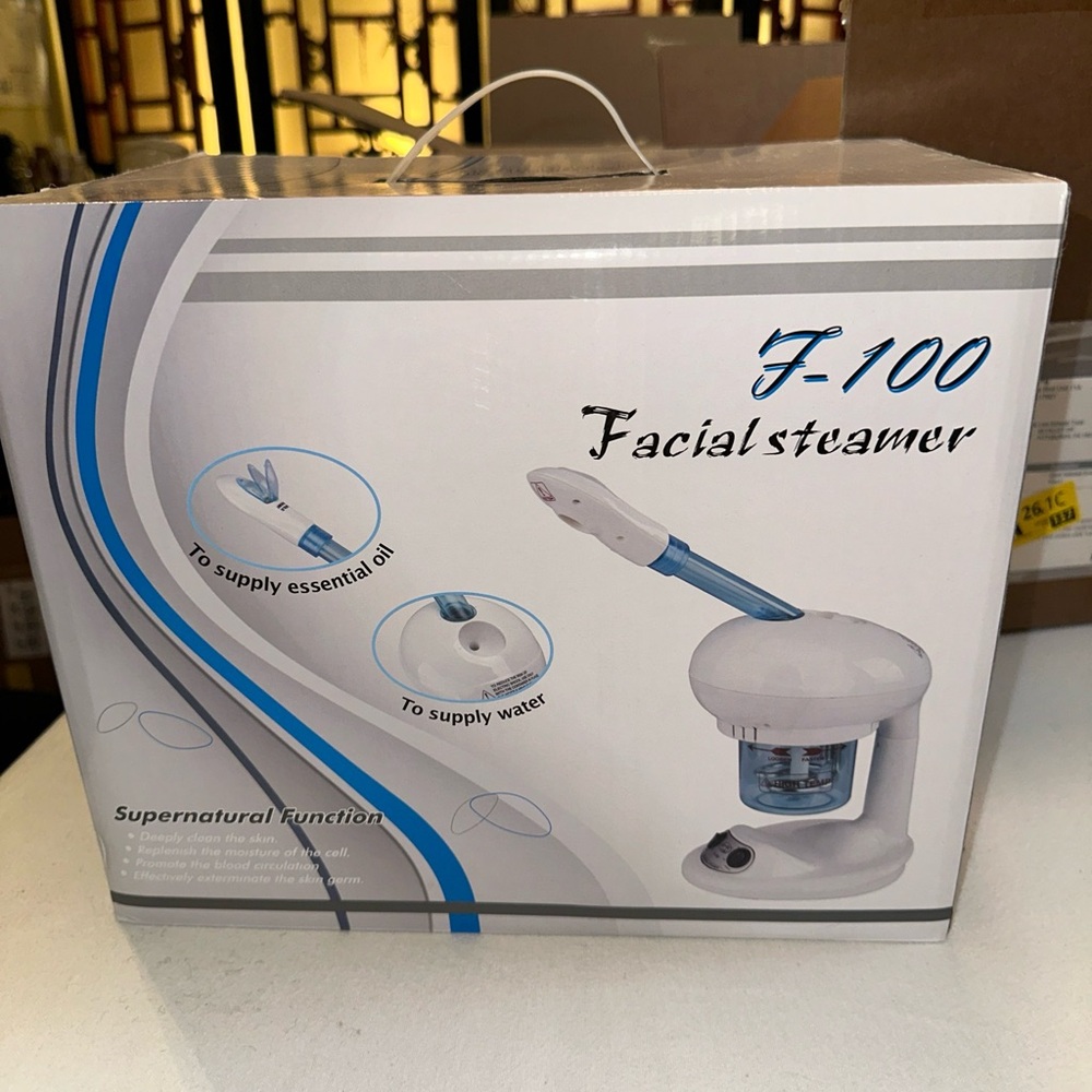 Health & Beauty salon and spa equipment mini facial steamer with ozone & 4 Oils.